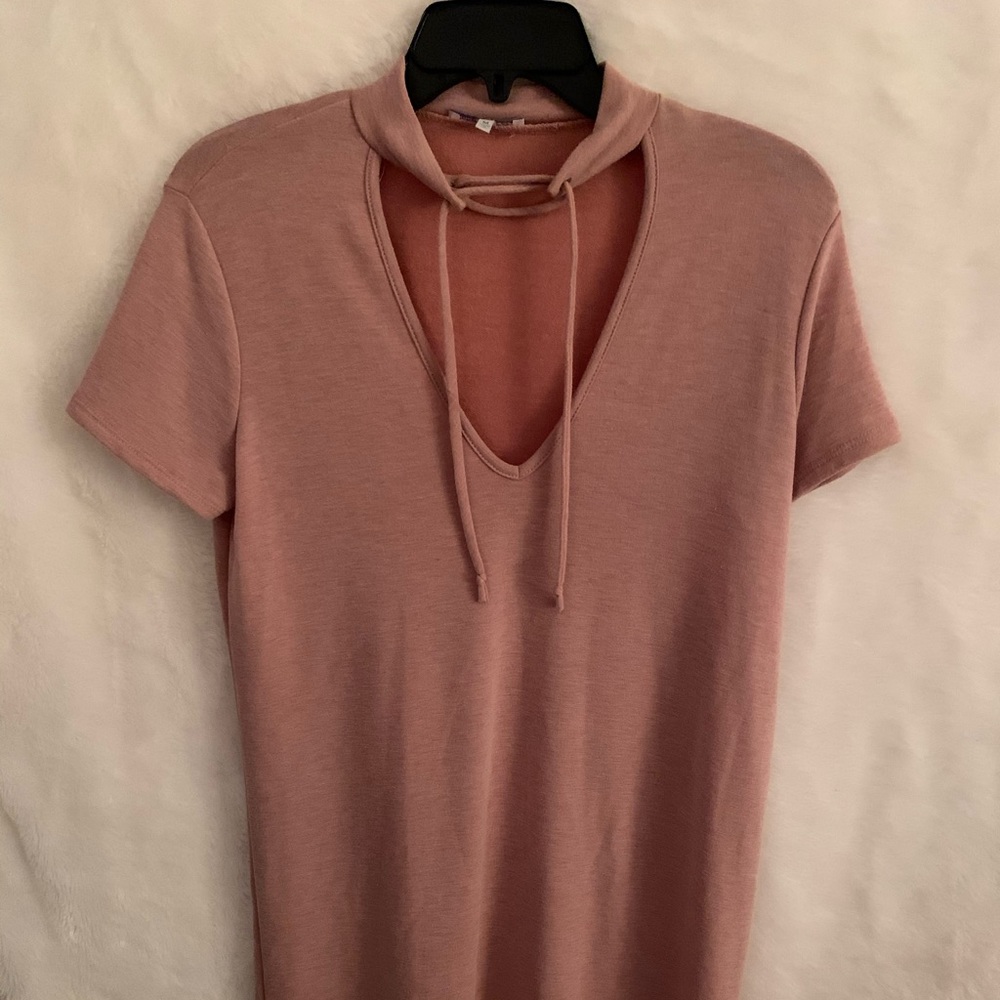 Very Soft Pink Shift Dress